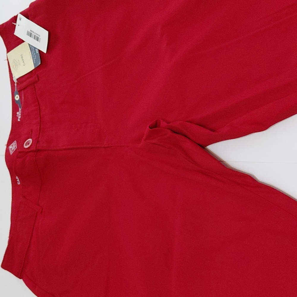ST. JOHN'S BAY  Women's  Red Capri Size 18 Petite